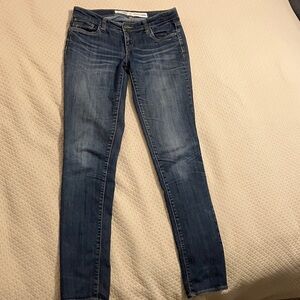 Charlotte Russe Dark Blue Skinny Jeans